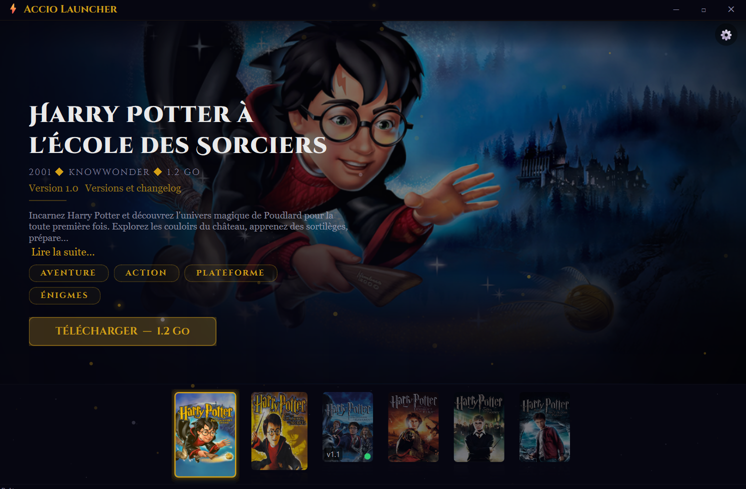 Accio Launcher